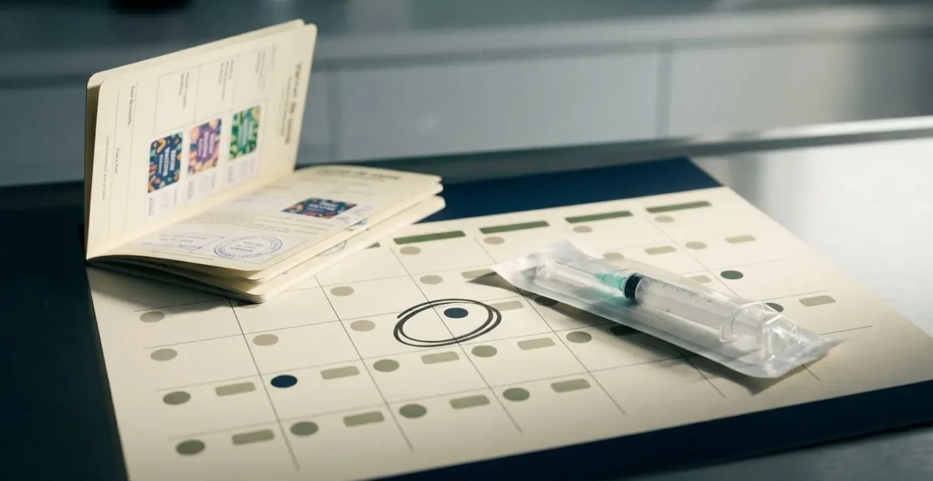 Rappel de vaccination avec calendrier marquant une date précise de rendez-vous vétérinaire