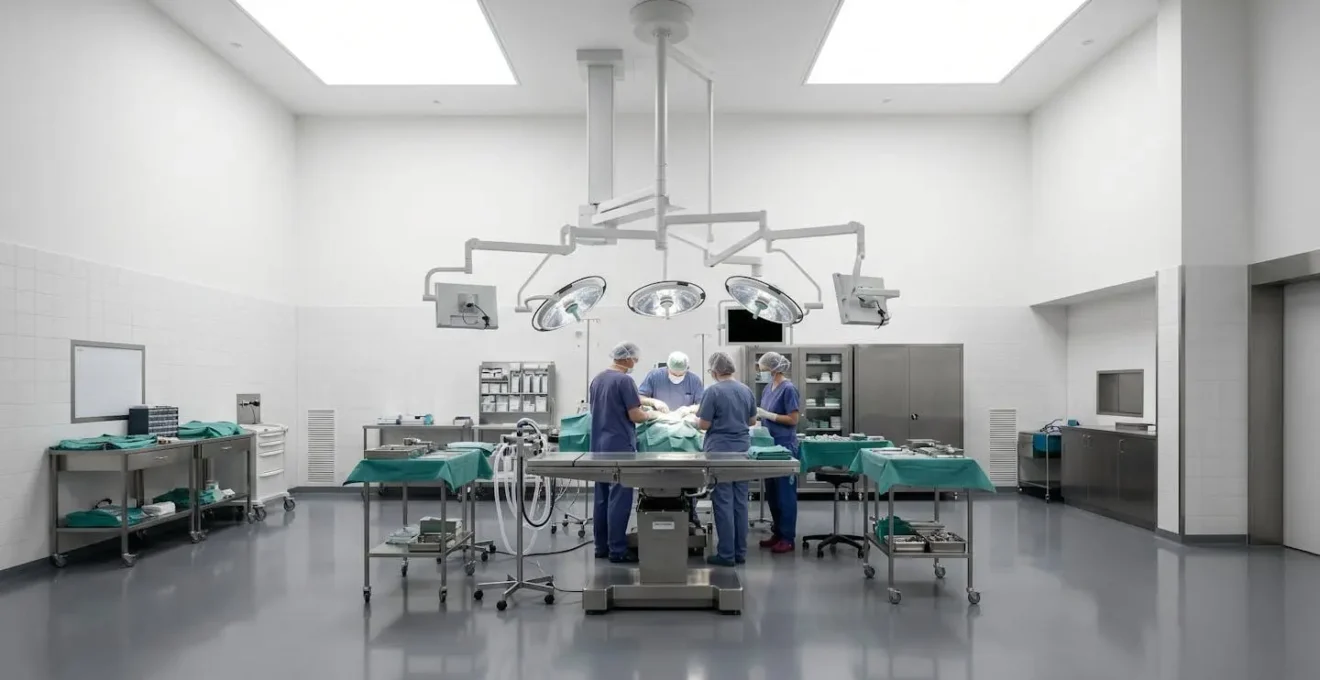 Scène vétérinaire montrant les coûts importants des soins chirurgicaux